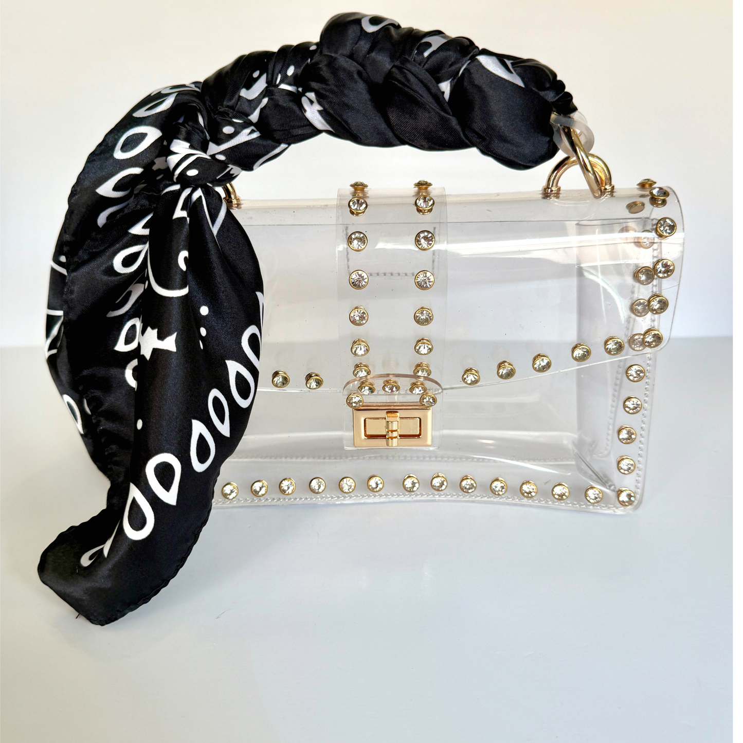 Black Bandana Scarf