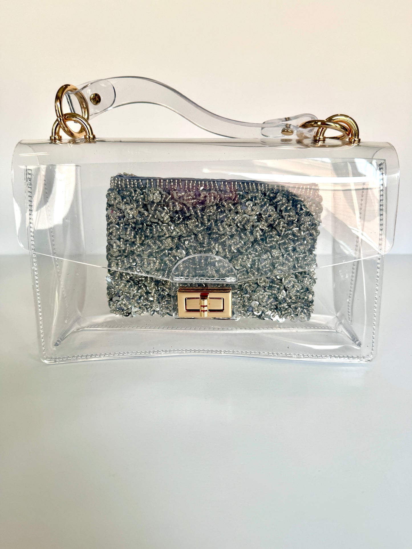Silver Sequin Insert