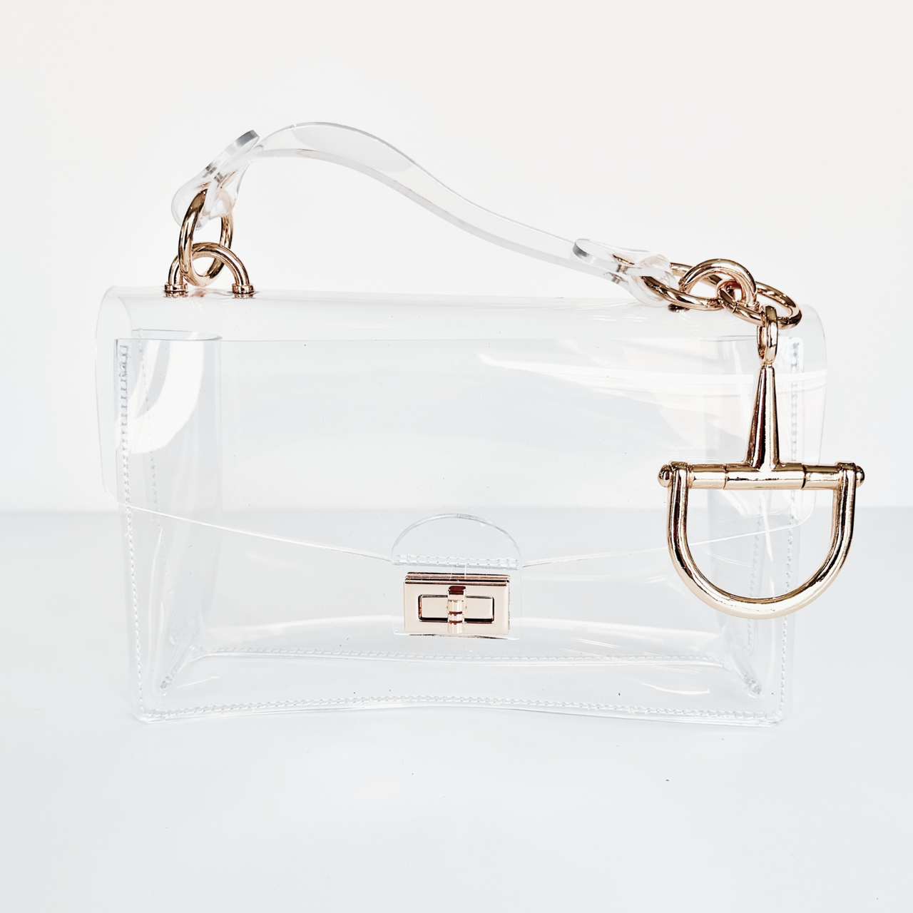 Gold Horse Bit Charm
