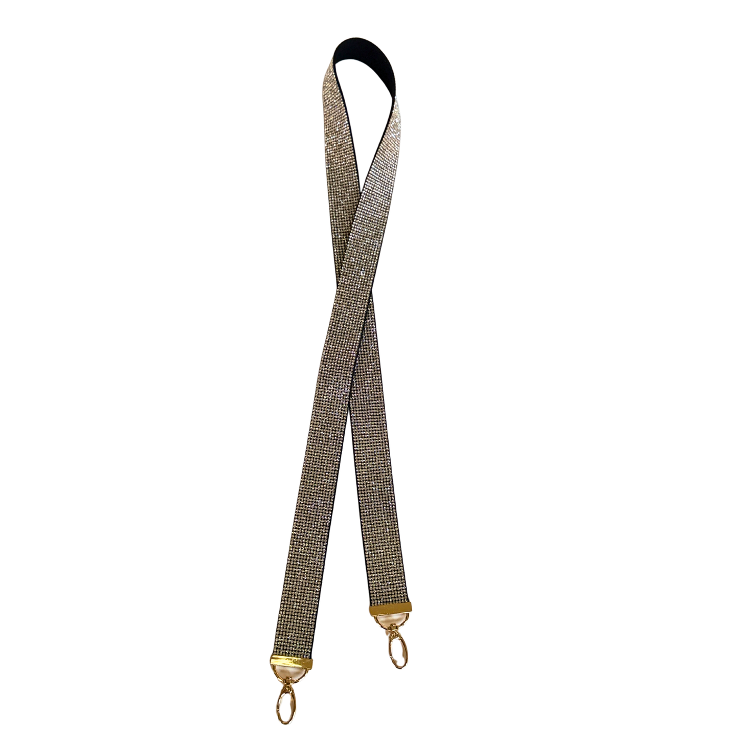Silver Rhinestone Strap