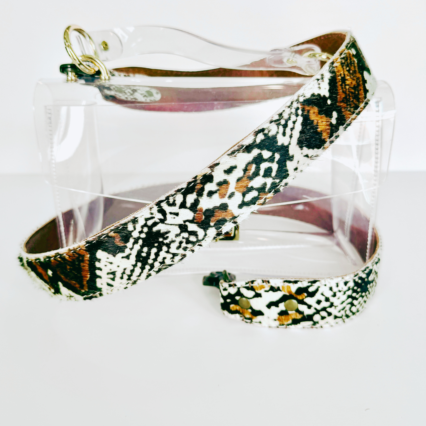 Cowhide Snakeskin Strap