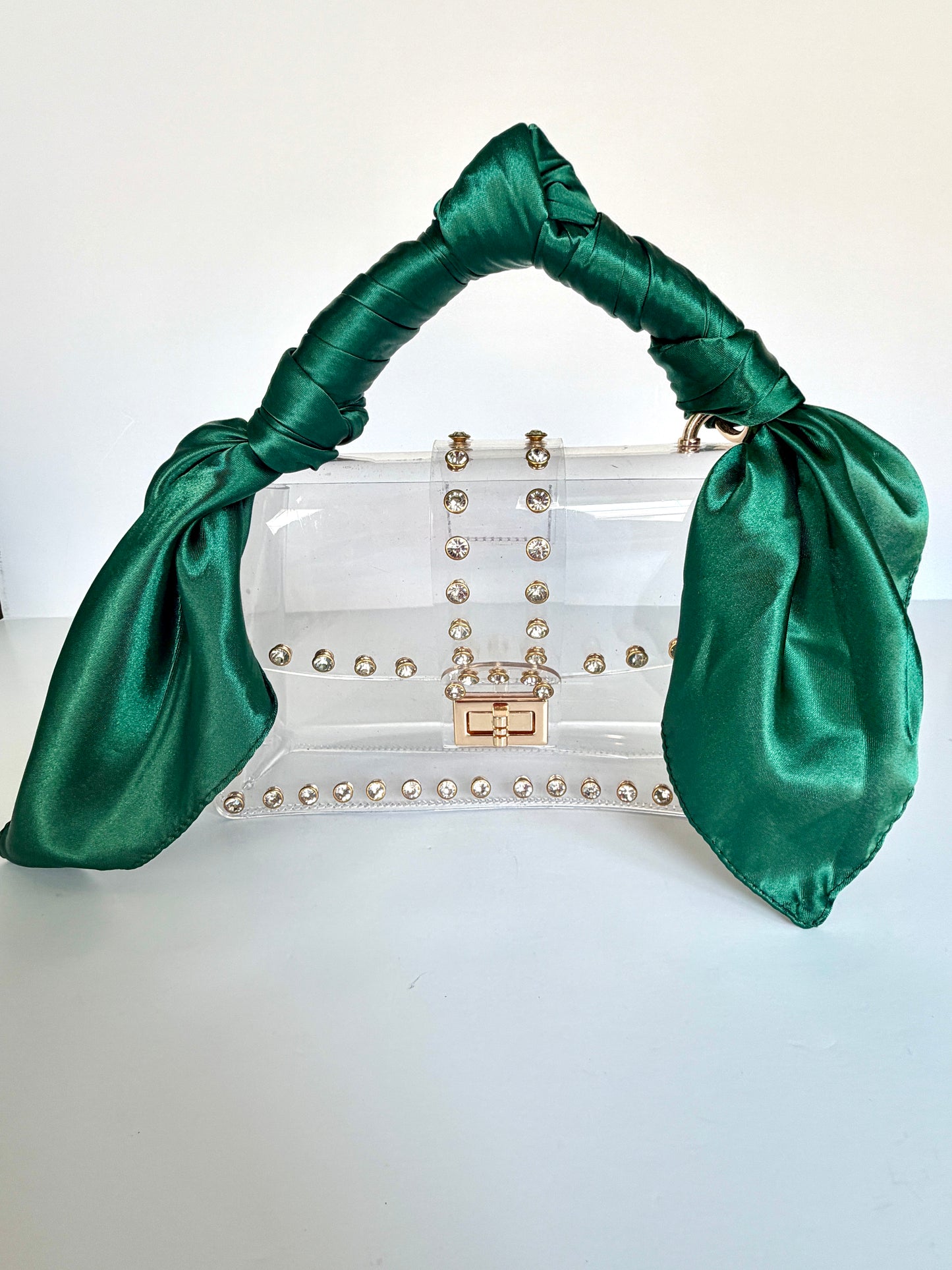 Green Square Scarf