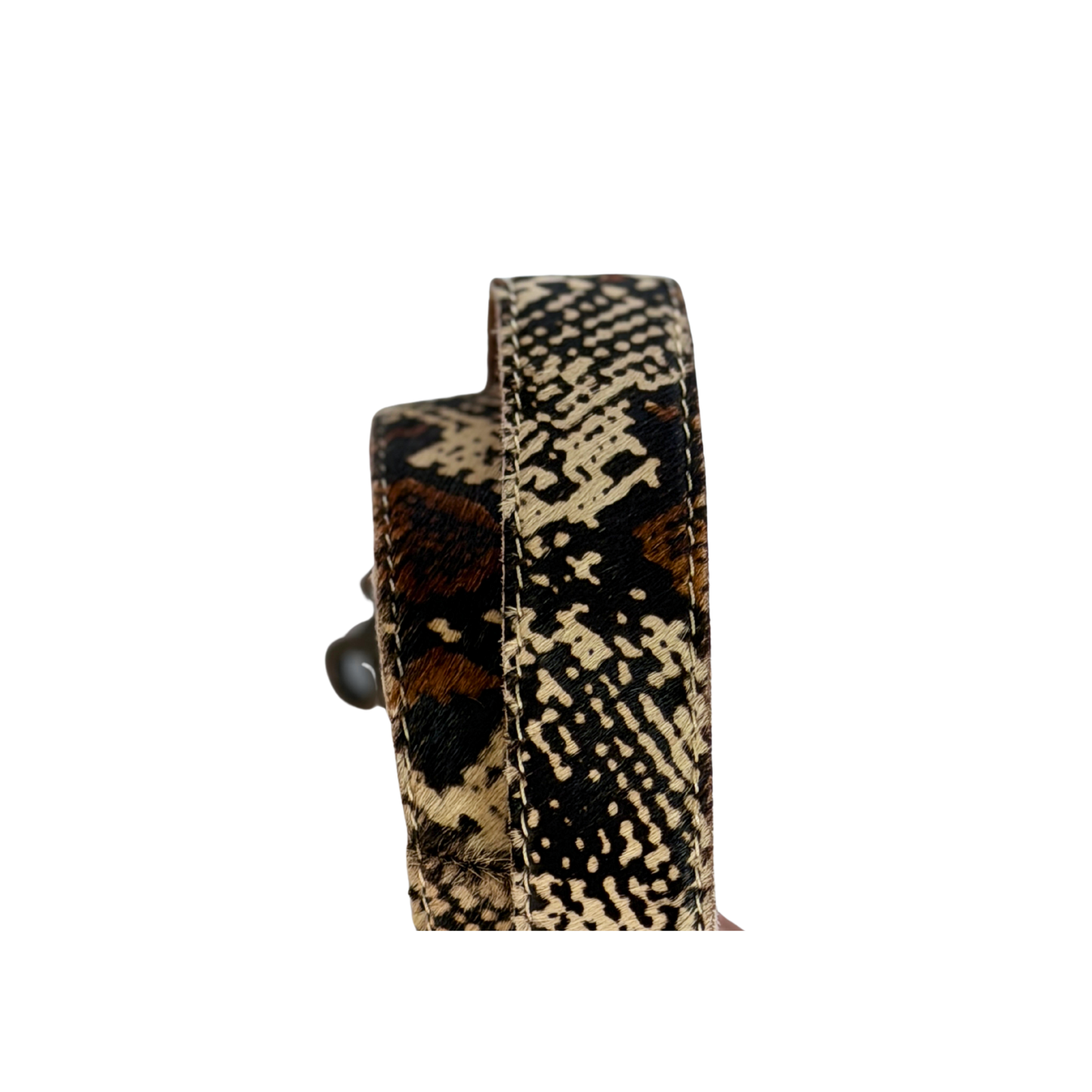 Cowhide Snakeskin Strap