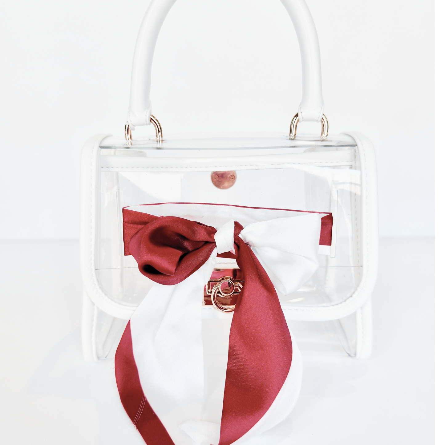 Red & White Twilly
