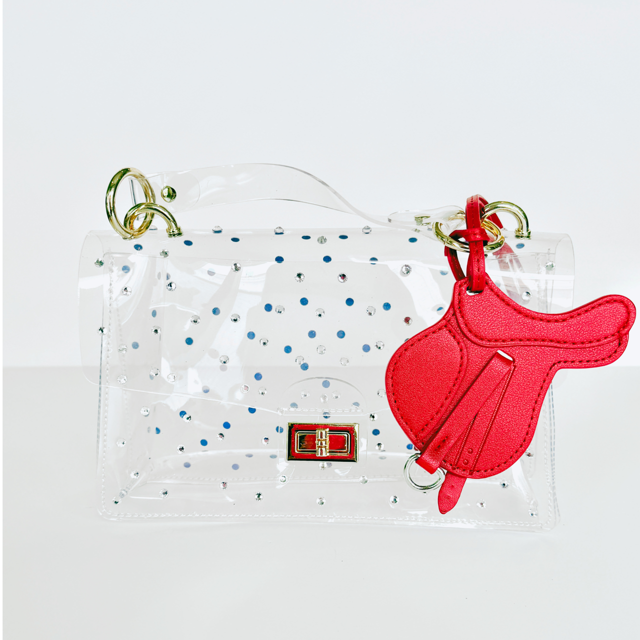 Red Saddle Charm