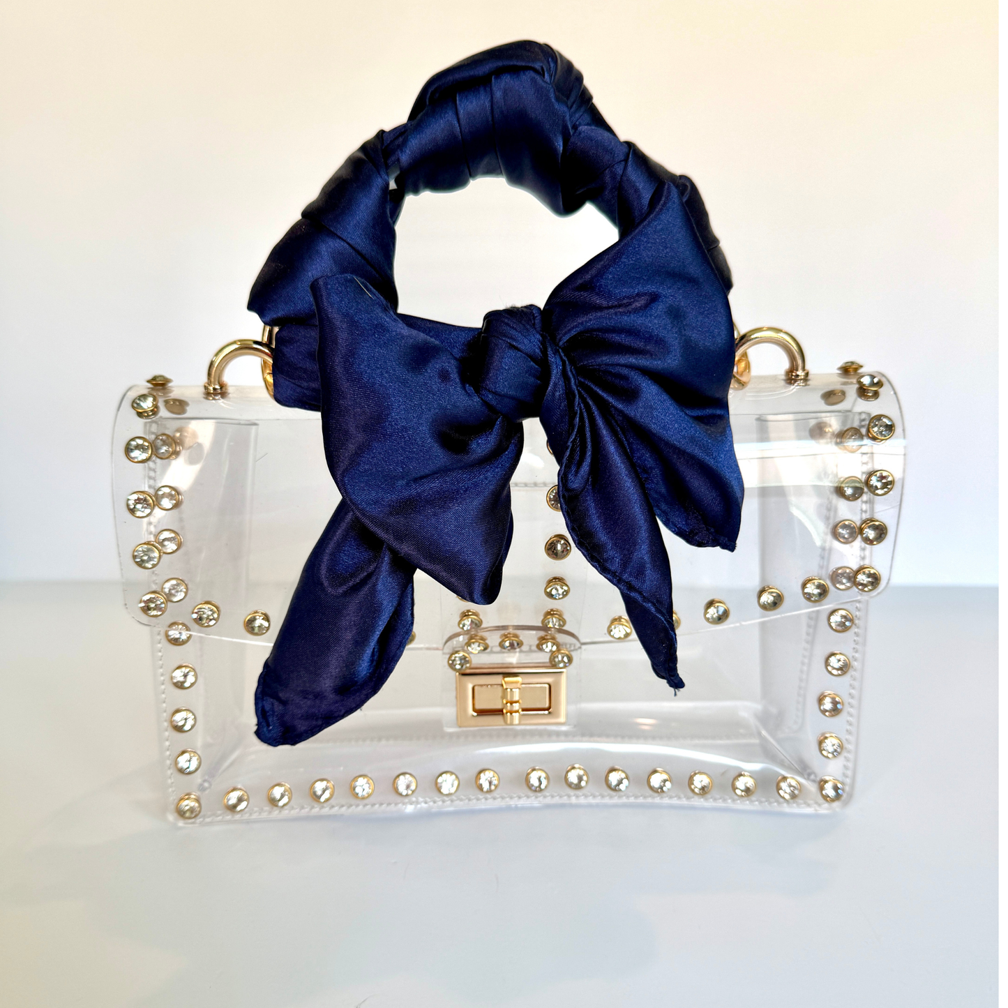 Blue Square Scarf
